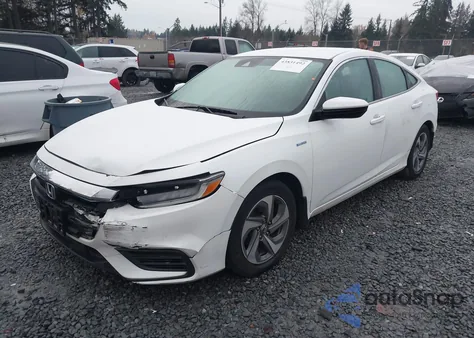 2020 Honda Insight Ex from USA, damaged, VIN 19XZE4F53LE011265